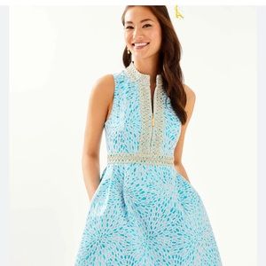 Lilly Pulitzer Franci Dress in Bermuda Blue